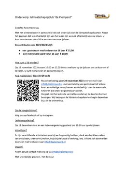 Lidmaatschap ijsclub de Plomperd (2)